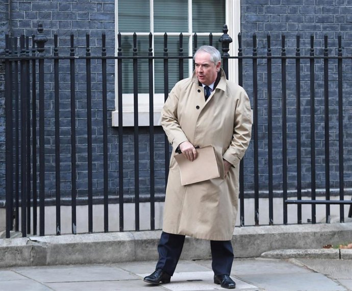 El fiscal general de Reino Unido, Geoffrey Cox 