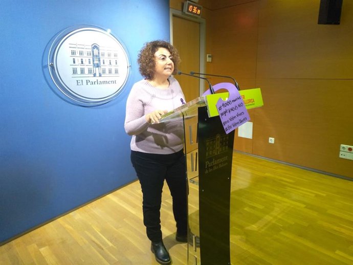 Diputada de MÉS, Joana Aina Campomar