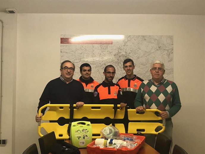 La Agrupación de Voluntarios de Protección Civil de Cabra adquiere nuevo materia
