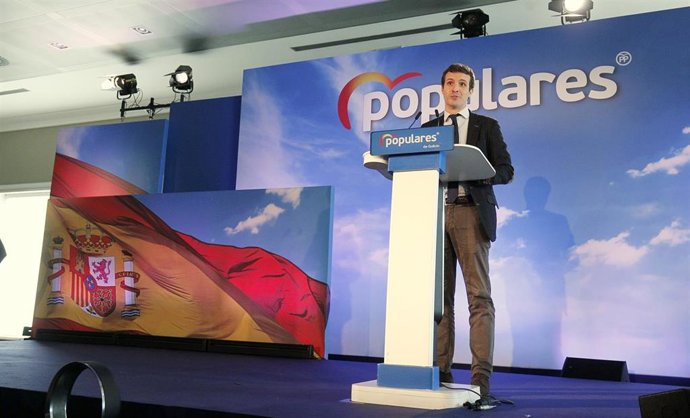 Acto de clausura de la convención de Bienestar Social del PP en Ferrol (Galicia)