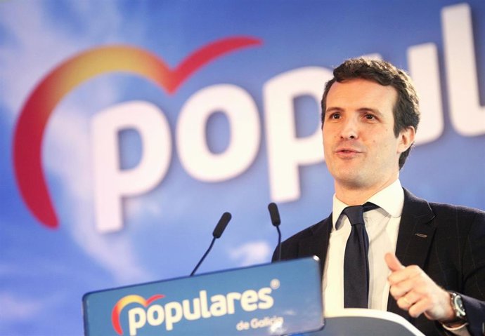 Acto de clausura de la convención de Bienestar Social del PP en Ferrol (Galicia)