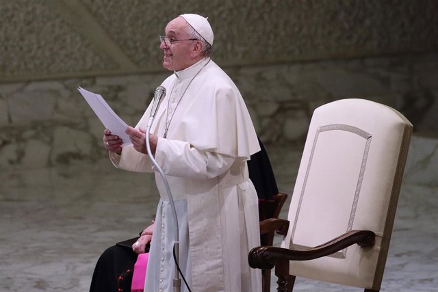 Pope Francis audience to the AIL in Vatican