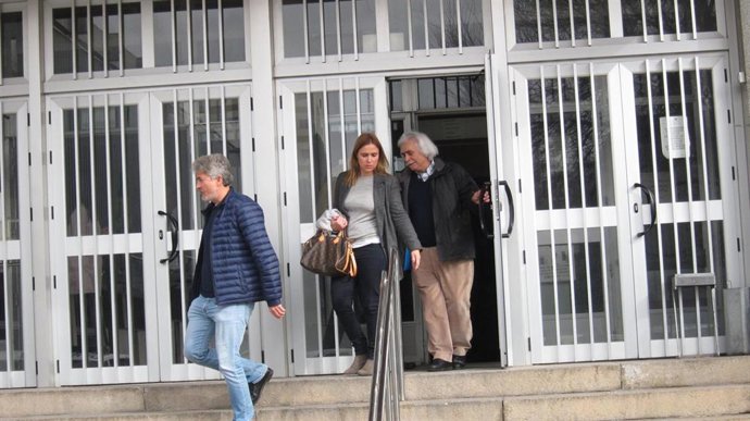 Imagen de archivo de Rafael Gómez saliendo de los juzgados en 2017