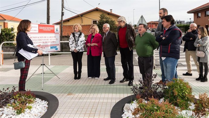 Inauguración de la renovación del abastecimiento en Requejada