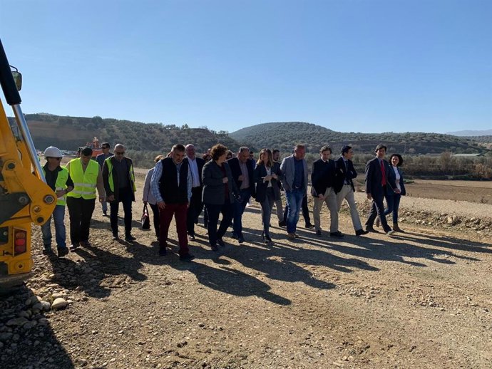 La Junta reactiva la obra del puente de Huétor Tájar diez años después de su ini