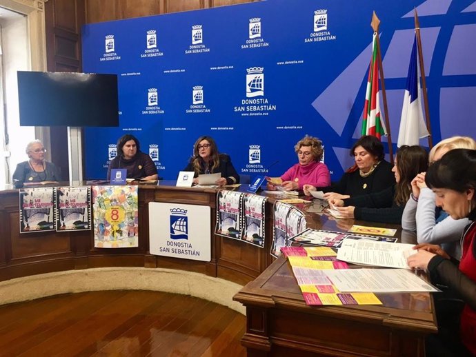 Presentación de las actividades para conmemorar el 8M.