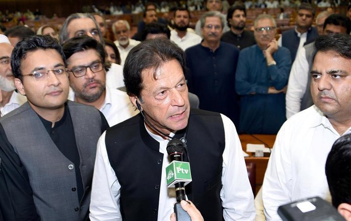 Imran Khan, primer ministro de Pakistán