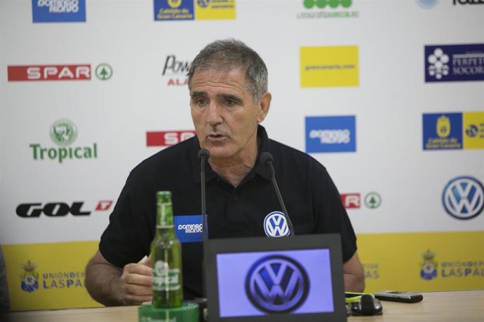 Paco Herrera, entrenador de la UD Las Palmas