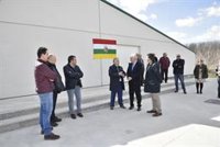 Ceniceros destaca que el nuevo depósito de agua potable de Anguciana garantiza "un servicio básico de calidad"