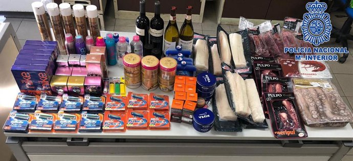 Sucesos.- Arrestada una pareja leonesa acusada de sustraer alimentos y cosmético
