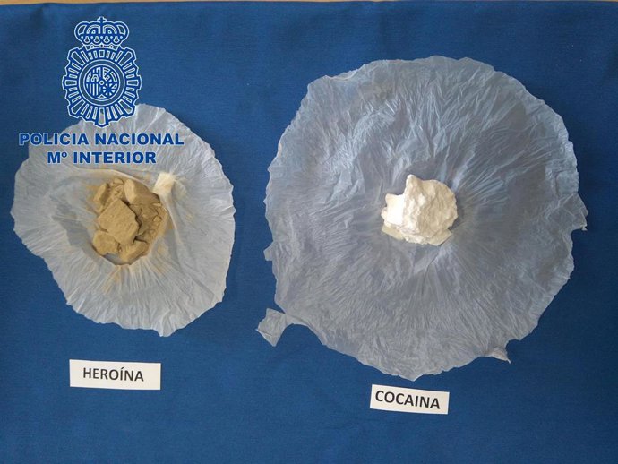 Heroína y cocaína