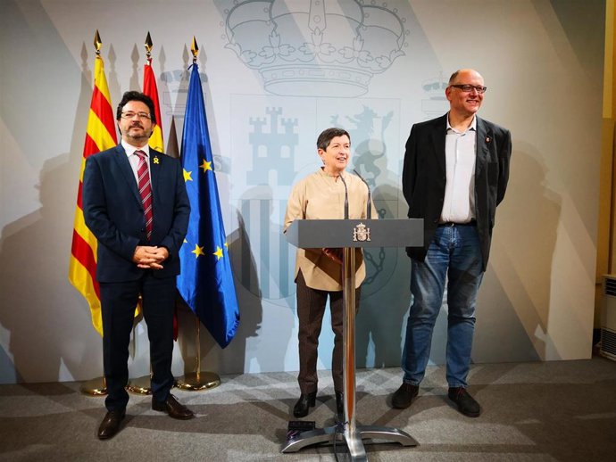 Gobierno, Generalitat y Ayuntamiento acuerdan soterrar las vías en Sant Feliu (B