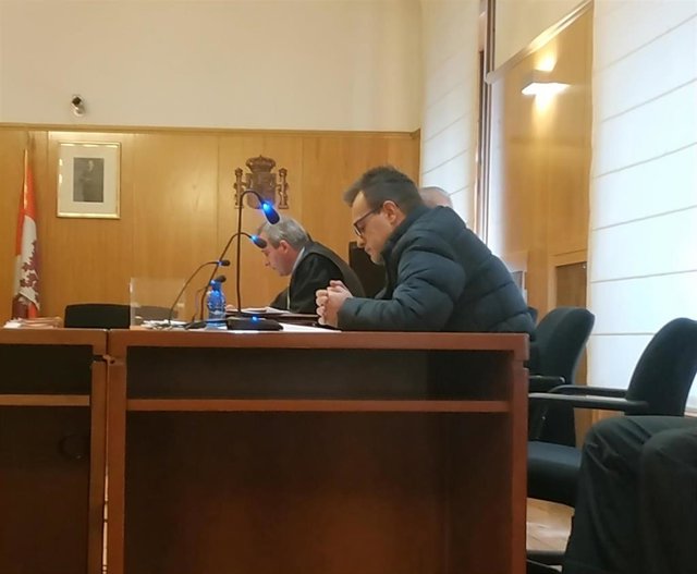 El 'Terre' durante el primer día del juicio en la Audiencia Provincial.