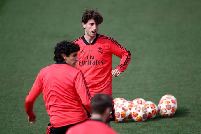 Soccer: Champions League - Real Madrid training day