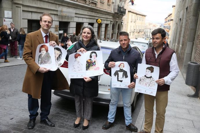 Un total de 250 taxis de la región llevarán los vinilos de la campaña 'Mujeres I