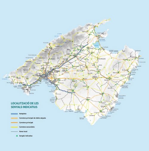 Las vías ciclistas de Mallorca tendrán 355 señales indicativas más financiadas p