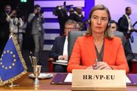 Mogherini y la presidenta de la Asamblea General de la ONU abordan la crisis venezolana