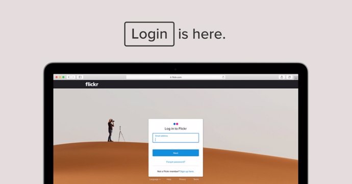 Flickr permitirá a sus usuarios identificarse sin necesidad de un correo de Yaho