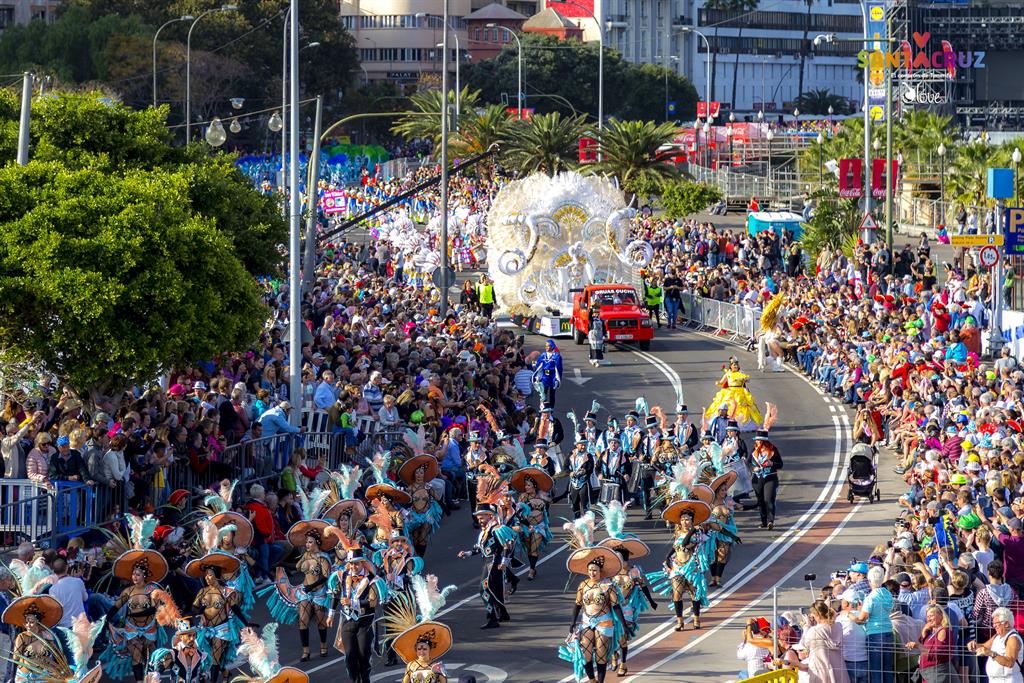 El Coso Apoteosis del Carnaval de Santa Cruz de Tenerife, uno de los