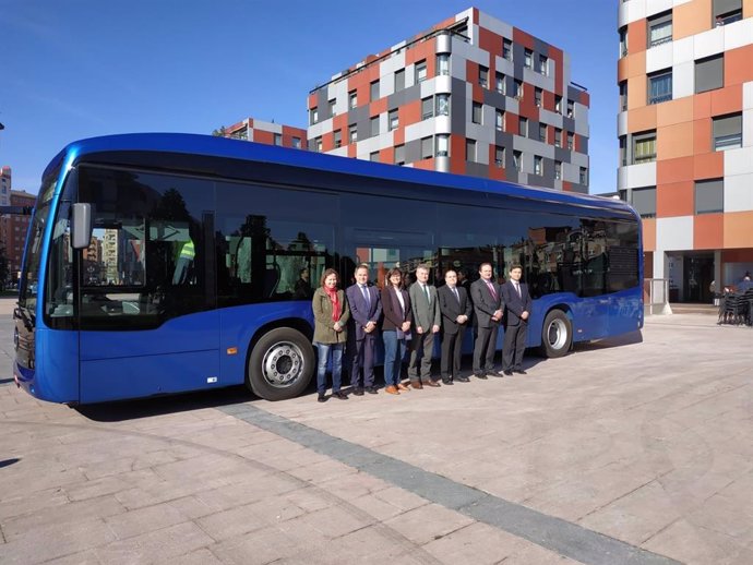 ALSA rueda en Oviedo el primer autobús urbano totalmente eléctrico