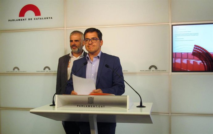 Carlos Carrizosa y José María Espejo-Saavedra (Cs) en una foto de archivo