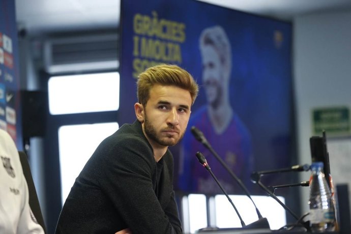 Fútbol.- Sergi Samper: "Del Bara solo puedo hablar maravillas"