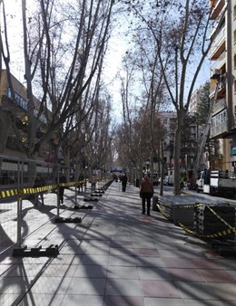 Alfonso X, desde Plaza Circular hacia Jaime I, estará cortado al tráfico a parti