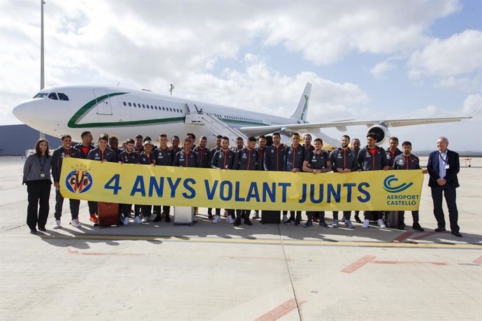 El aeropuerto de Castellón y el Villarreal CF refuerzan su colaboración en el cu