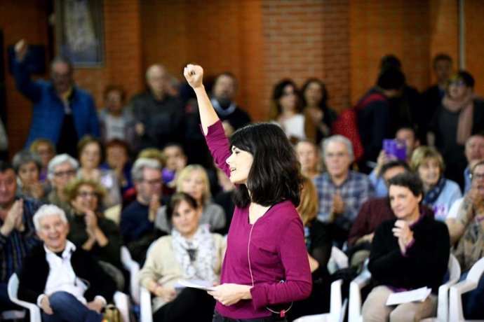 Candidata de Podemos a la Comunidad de Madrid, Isabel Serra