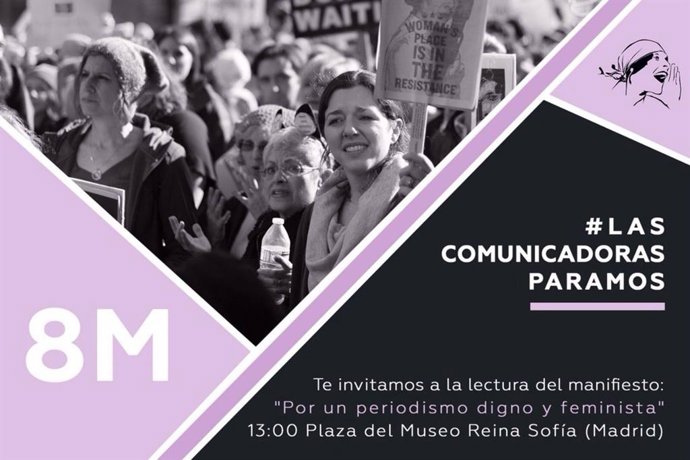 8M.- 'Comunicadoras 8M' Llama A Todas Las Mujeres A Secundar La Huelga Feminista