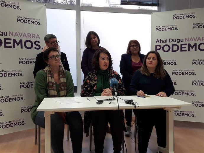 8M.- Podemos Navarra Se Suma A La Huelga Feminista Y Rechaza "Las Opresiones A L