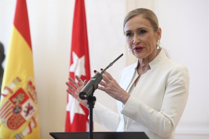 Rueda de prensa de Cristina Cifuentes