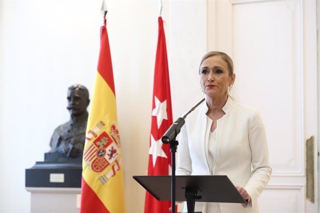 Rueda de prensa de Cristina Cifuentes