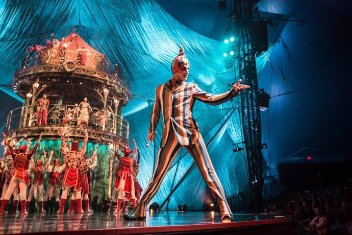 Cultura.- Cirque du Soleil despliega acrobacias en 'Kooza', que abarca "miedo, r