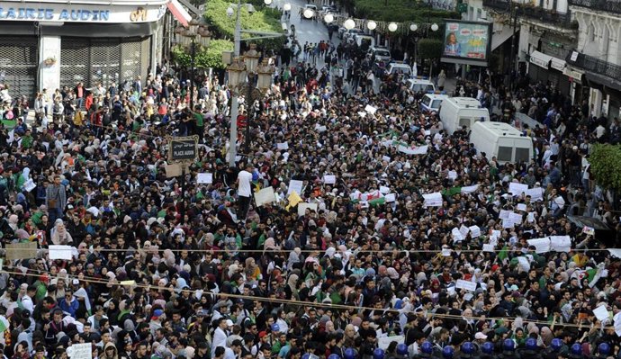 Students protests in Algiers