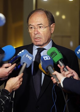 Capilla ardiente del expresidente de Asturias, Vicente Álvarez Areces, en la Jun