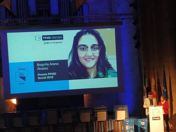 AV.- Begoña Arana Álvarez gana el Premio Social de la Fundación Princesa de Giro