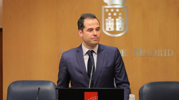 El portavoz de Cs, Ignacio Aguado, aspira a ganar las elecciones en la Comunidad