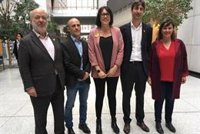 ERC, Bildu y BNG usarán su coalición a las europeas para "visibilizar" el juicio al procés y el desafío independentista