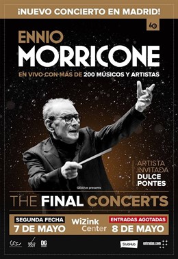 Ennio Morricone anuncia un segundo concierto en Madrid