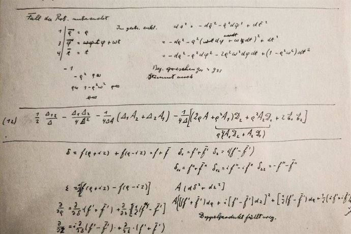 Einstein documents unveiled in Jerusalem