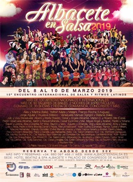 El X Encuentro Internacional de Salsa y Ritmos Latinos 'Albacete en Salsa 2019' 