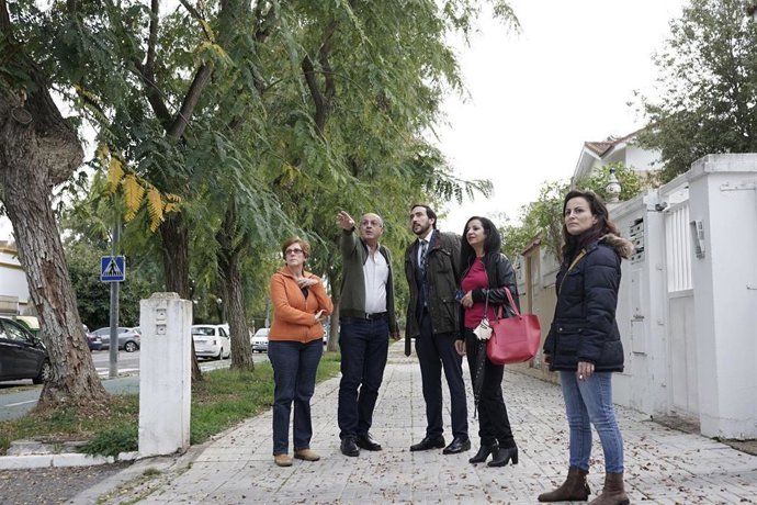 Visita de Moraga a Sevilla Este