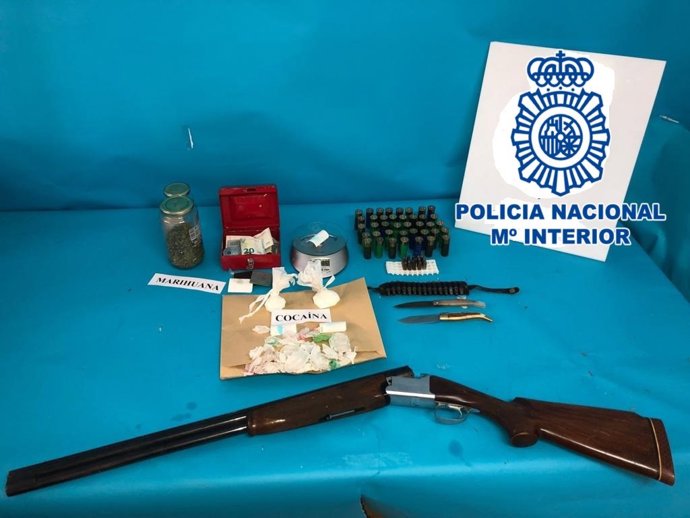 Jaén.- Sucesos.- Detenidas tres personas en Linares-Baeza al desmantelar un punt