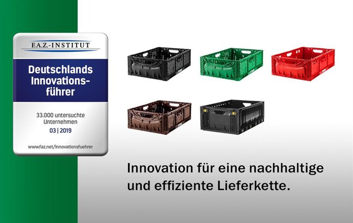 COMUNICADO: IFCO awarded as German Innovation Leader