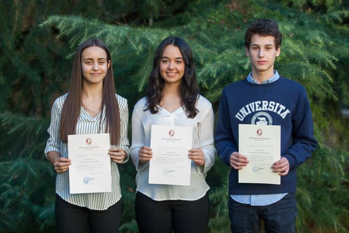 Maider Manterola Tellería, ganadora de la Olimpiada navarra de Biología 2019