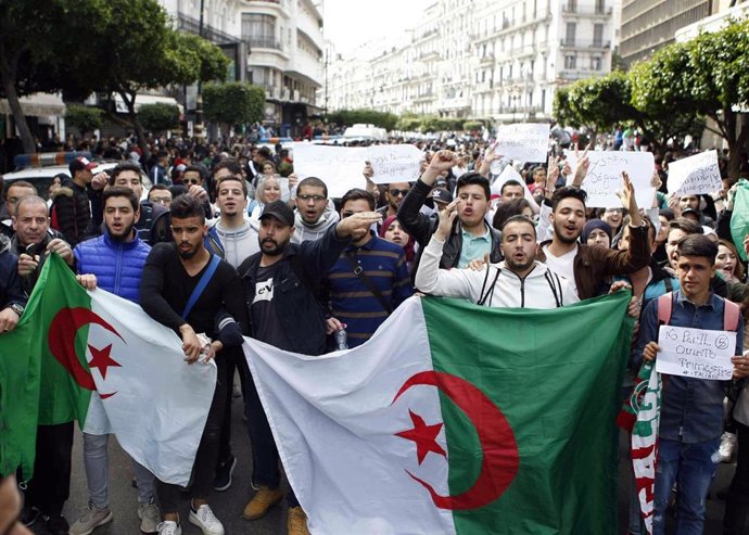 Students protests in Algiers