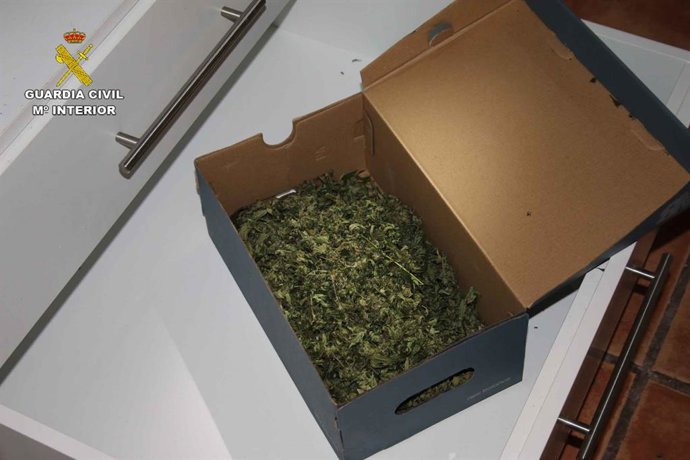 Detingut un grup de deu persones dedicades a vendre marihuana en poblacions d