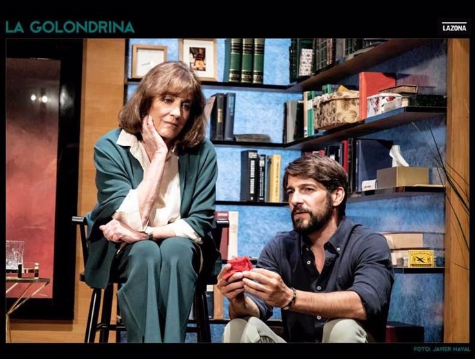 Carmen Maura protagoniza la obra teatral 'La golondrina', "un muro de contención