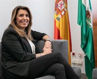 Susana Díaz expresa su "tristeza" por la marcha de Rodríguez y afirma que no entendería que se fuera a otro partido